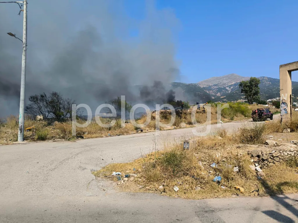 Πάτρα: Δύο φωτιές σε Ριγανόκαμπο και Ρωμανό – Έγκαιρη η επέμβαση της Πυροσβεστικής
