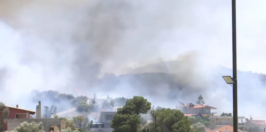Πάτρα: Κινητοποίηση της Πυροσβεστικής για φωτιά στο Καστρίτσι