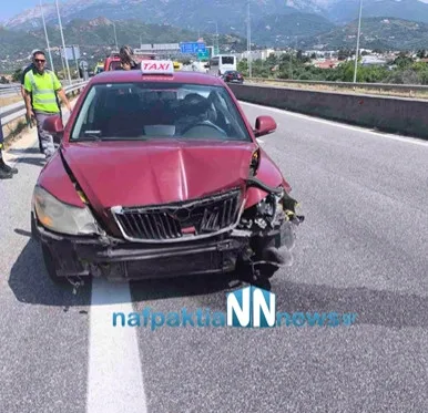 Έτσι συγκρούστηκαν ταξί με βυτιοφόρο στη Γέφυρα Χ. Τρικούπης ΒΙΝΤΕΟ, ΦΩΤΟ