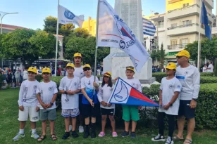 Ο ΙΟ Πατρών στο Πανελλήνιο Optimist U13