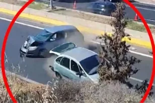Ηράκλειο: Καραμπόλα και… δεύτερη καραμπόλα από περιέργεια στον ΒΟΑΚ – Το ΒΙΝΤΕΟ που έγινε viral