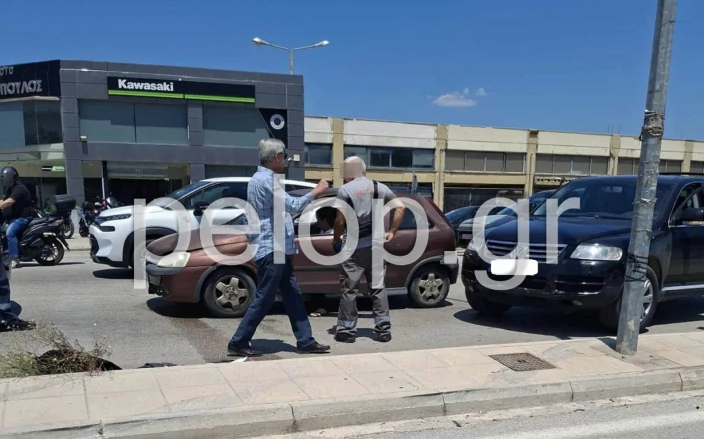 Πάτρα: Στο ίδιο έργο θεατές - Άλλο ένα τροχαίο, αυτή τη φορά στην οδό Κανελλοπούλου ΦΩΤΟ