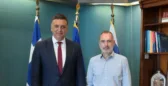 Συνάντηση Κατσανιώτη - Κικίλια για τα λιμάνια Πάτρας και Αιγίου