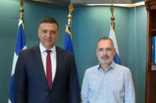 Συνάντηση Κατσανιώτη – Κικίλια για τα λιμάνια Πάτρας και Αιγίου