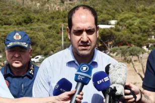 Κεφαλογιάννης από Χίο: «Μας προβληματίζει η ταυτόχρονη εκδήλωση πυρκαγιών – Όλα εξετάζονται»