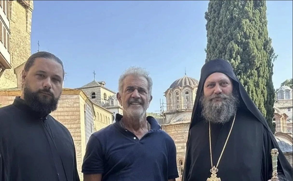 Στο Άγιον Όρος ο Μελ Γκίμπσον – Πνευματικό καταφύγιο στη Μονή Χιλανδαρίου ΦΩΤΟ