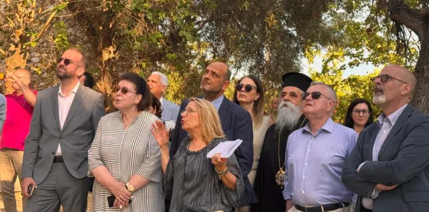 Πάτρα: Εγκαίνια αποκατάστασης δύο προμαχώνων στο Κάστρο παρουσία της Λίνας Μενδώνη ΦΩΤΟ Πάτρα: Εγκαίνια αποκατάστασης δύο προμαχώνων στο Κάστρο παρουσία της Λίνας Μενδώνη ΦΩΤΟ