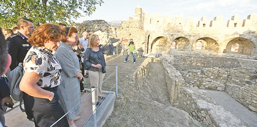 Η «Ακρόπολη» της Πάτρας: Παρουσία της υπουργού Πολιτισμου η ανάδειξη του Κάστρου