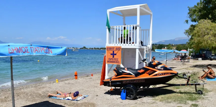 Πάτρα: Στα πόστα του οι ναυαγοσώστες από σήμερα - Σε ποιες παραλίες και ποιες ώρες Πάτρα: Στα πόστα του οι ναυαγοσώστες από σήμερα - Σε ποιες παραλίες και ποιες ώρες