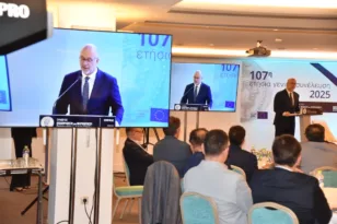 Ο Αντιπεριφερειάρχης Τάκης Παπαδόπουλος στην ετήσια γενική συνέλευση του ΣΕΒΠ&ΔΕ