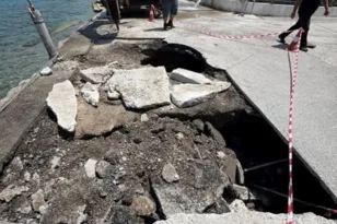 Κυρήχθηκε σε κατάσταση έκτακτης ανάγκης η Αιγείρα ΦΩΤΟ