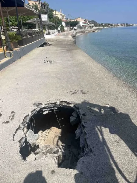 Κηρύχθηκε σε κατάσταση έκτακτης ανάγκης η Αιγείρα ΦΩΤΟ