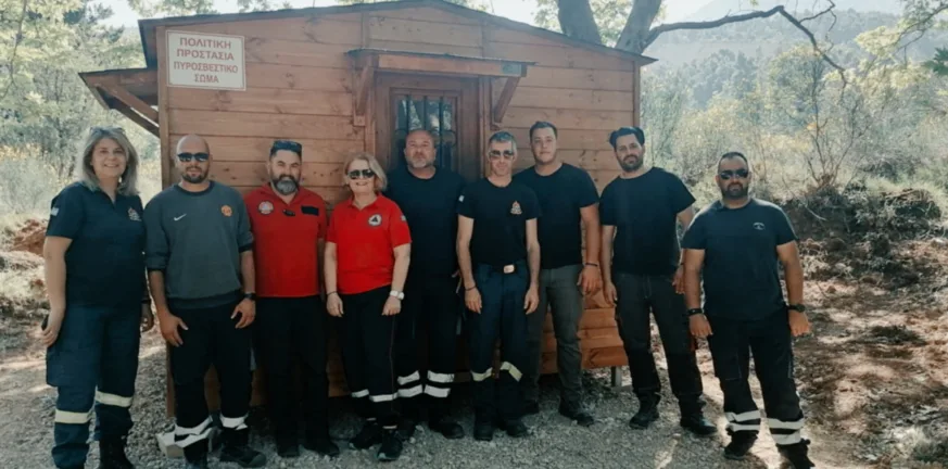Αχαΐα: Τοποθετήθηκε το πρώτο πυροφυλάκιο στη λίμνη Τσιβλού