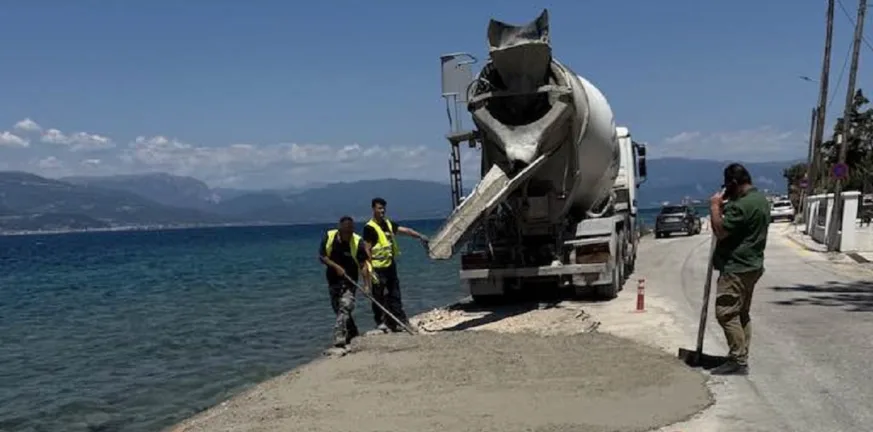 Πάτρα: Έργα στην παραλιακή Ρίου-Αγίου Βασιλείου - «Μπαλώθηκε» προσωρινά το επικίνδυνο σημείο ΦΩΤΟ Πάτρα: Έργα στην παραλιακή Ρίου-Αγίου Βασιλείου - «Μπαλώθηκε» προσωρινά το επικίνδυνο σημείο ΦΩΤΟ