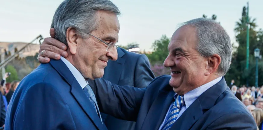 Αγωνία στο Μέγαρο Μαξίμου για τις ομιλίες Σαμαρά και Καραμανλή!