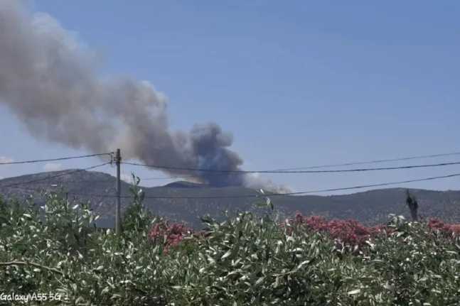 Φλόγες στο Άνω Σούλι Μαραθώνα: Διπλό 112 για εκκένωση, ενισχύονται οι πυροσβεστικές δυνάμεις Φλόγες στο Άνω Σούλι Μαραθώνα: Διπλό 112 για εκκένωση, ενισχύονται οι πυροσβεστικές δυνάμεις