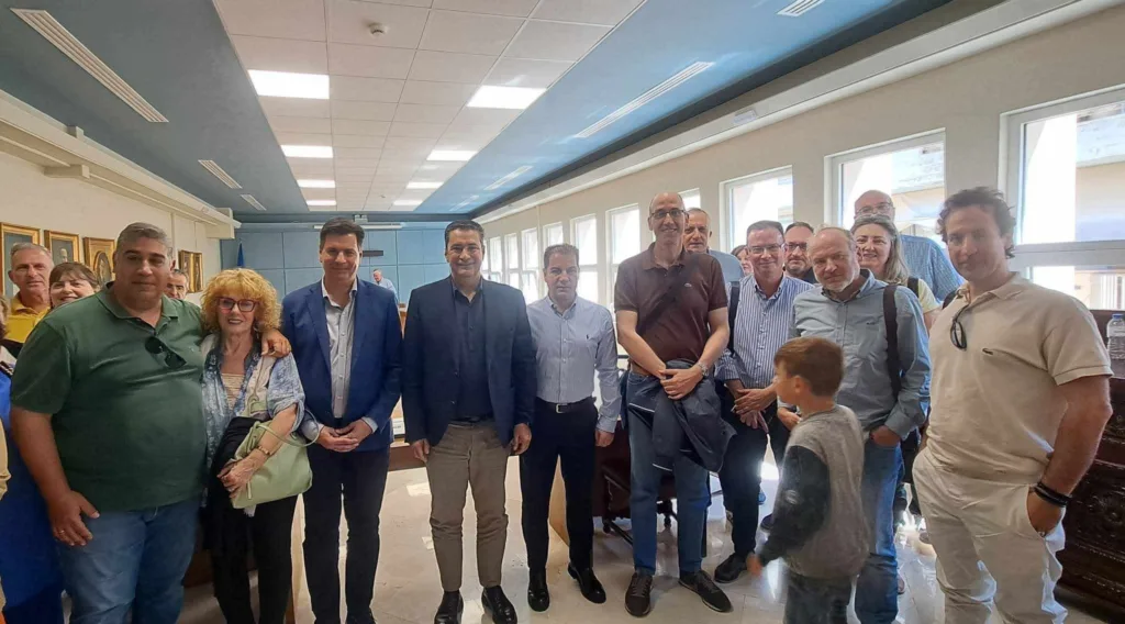 Αυτοδιοικητική αποστολή του σπιράλ σε Αγρίνιο και Θέρμο