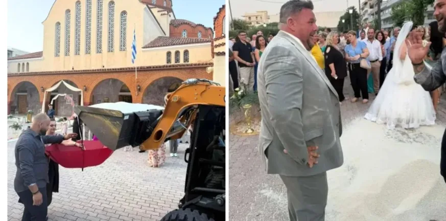 Ιστορικός γάμος με μισό τόνο ρύζι στο Κιάτο! BINTEO Ιστορικός γάμος με μισό τόνο ρύζι στο Κιάτο! BINTEO