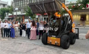 Ιστορικός γάμος με μισό τόνο ρύζι στο Κιάτο! BINTEO