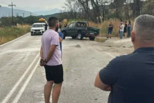 Νεκρός και τραυματίες, δύο ανήλικα παιδιά, σε δυστύχημα έξω από την Καλαμπάκα ΦΩΤΟ