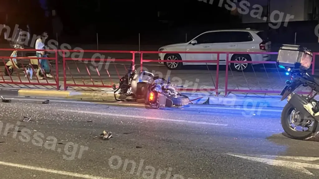 Τραγωδία στη Λάρισα: Νεκρή 52χρονη σε σφοδρό τροχαίο με μηχανή ΦΩΤΟ