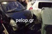 Πάτρα: Τροχαίο με εμπλοκή 3 ΙΧ στην Αγυιά (ΦΩΤΟ)