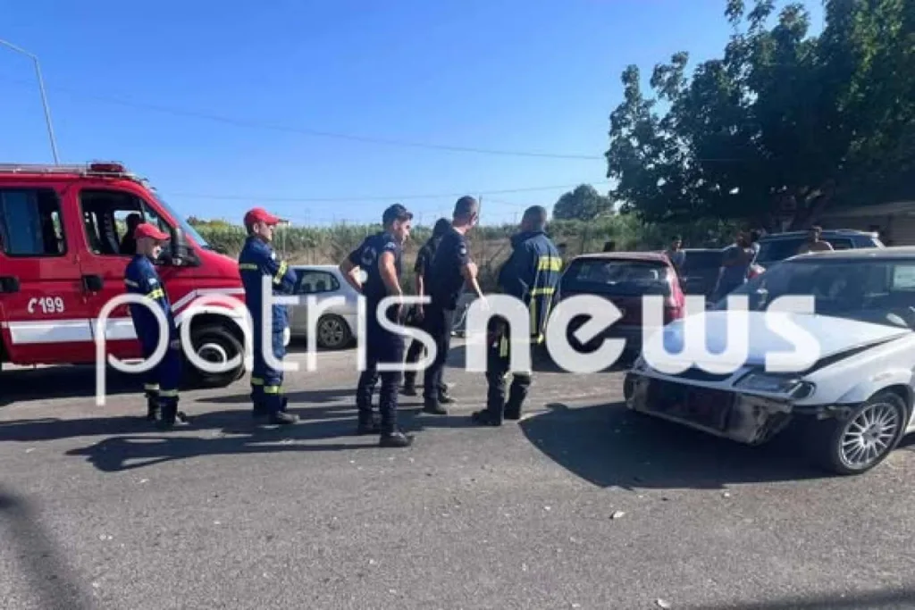 Μωρό και ηλικιωμένος τραυματίστηκαν σε τροχαίο στον Πύργο ΦΩΤΟ