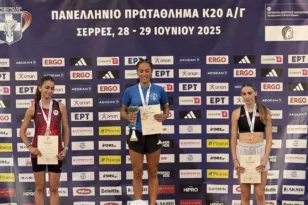 Σάρωσε η Μυρτώ Βαλαχά στις Σέρρες, κατέκτησε δύο χρυσά μετάλλια στο Πανελλήνιο