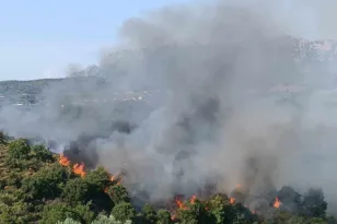 Φωτιά τώρα στις Βελιτσές: Επιχειρούν επίγειες και εναέριες δυνάμεις σε δύσβατο σημείο ΒΙΝΤΕΟ
