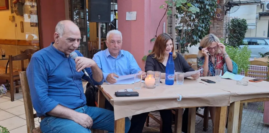 Έγκλημα, μνήμη, λογοτεχνία: Παρουσιάστηκε το νέο βιβλίο του Μ. Μπαϊρακτάρη «Αισιόδοξα Πτώματα»