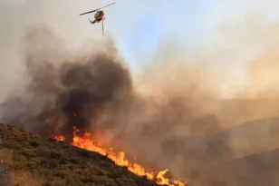 Καύσωνας και ισχυροί άνεμοι το Σαββατοκύριακο: Σε επιφυλακή η Πολιτική Προστασία
