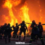 Φλόγες απειλούν σπίτια στη Χίο: Ολονύκτια μάχη, ενισχύονται οι πυροσβεστικές δυνάμεις ΦΩΤΟ