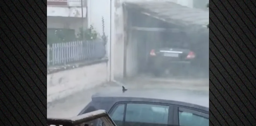 Ξεκίνησε στη Β. Ελλάδα η κακοκαιρία! ΒΙΝΤΕΟ Ξεκίνησε στη Β. Ελλάδα η κακοκαιρία! ΒΙΝΤΕΟ