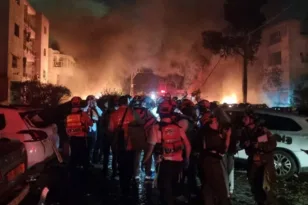Νεα πυραυλική επίθεση στο Ισραήλ- Νύχτα κόλασης στο Τελ Αβιβ ΒΙΝΤΕΟ