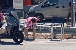 Πάτρα: Τροχαίο ατύχημα με δύο τραυματίες στα Μποζαΐτικα – Οδηγός ήθελε να φύγει ΦΩΤΟ