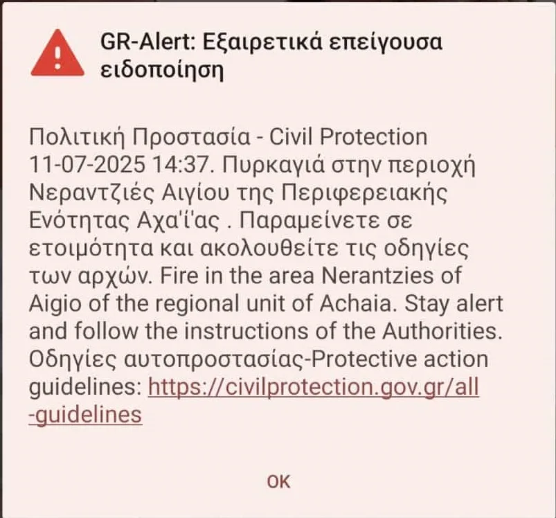 Νεραντζιές Αιγίου: Ποια η εικόνα της φωτιάς, συνεχίζονται οι επιχειρήσεις ΦΩΤΟ ΝΕΟΤΕΡΑ