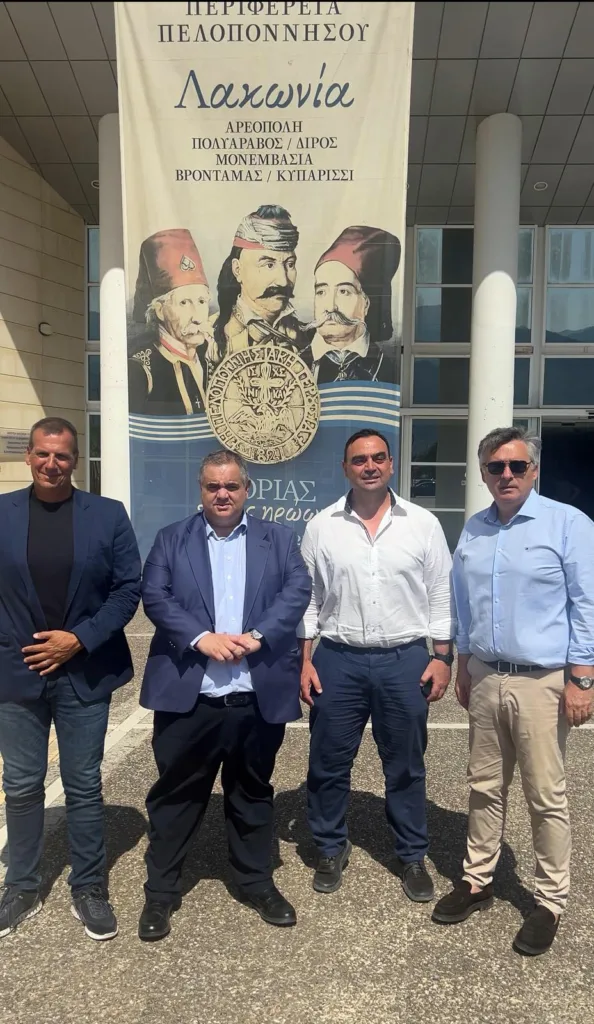 Επί ποδός ο ΓΓ της Αποκεντρωμένης Διοίκησης Δημήτρης Κατσαρός για έργα, συνεργασίες και θεσμικές επαφές σε Τρίπολη, Σπάρτη και Ιόνιο