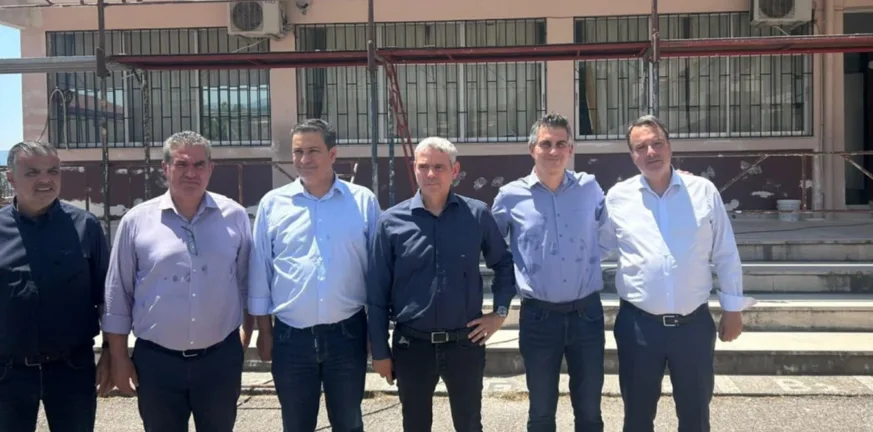 Επίσκεψη του Δήμα στην Αιτωλοακαρνανία: Έργα ανακαίνισης σε 9 σχολεία στο πρόγραμμα «Μαριέττα Γιαννάκου» Επίσκεψη του Δήμα στην Αιτωλοακαρνανία: Έργα ανακαίνισης σε 9 σχολεία στο πρόγραμμα «Μαριέττα Γιαννάκου»