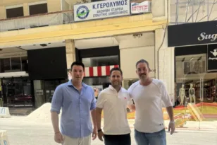 Πάτρα: Αυτοψία της νέας διοίκησης του Εμπορικού Συλλόγου σε εντοπισμένα σημεία του κέντρου της πόλης που γίνονται έργα ανακατασκευής
