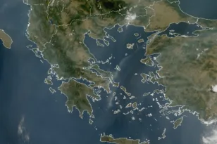 Φωτιές στη βορειοδυτική Τουρκία: Έφτασε ο καπνός στην Πεντέλη – Δορυφορικές εικόνες