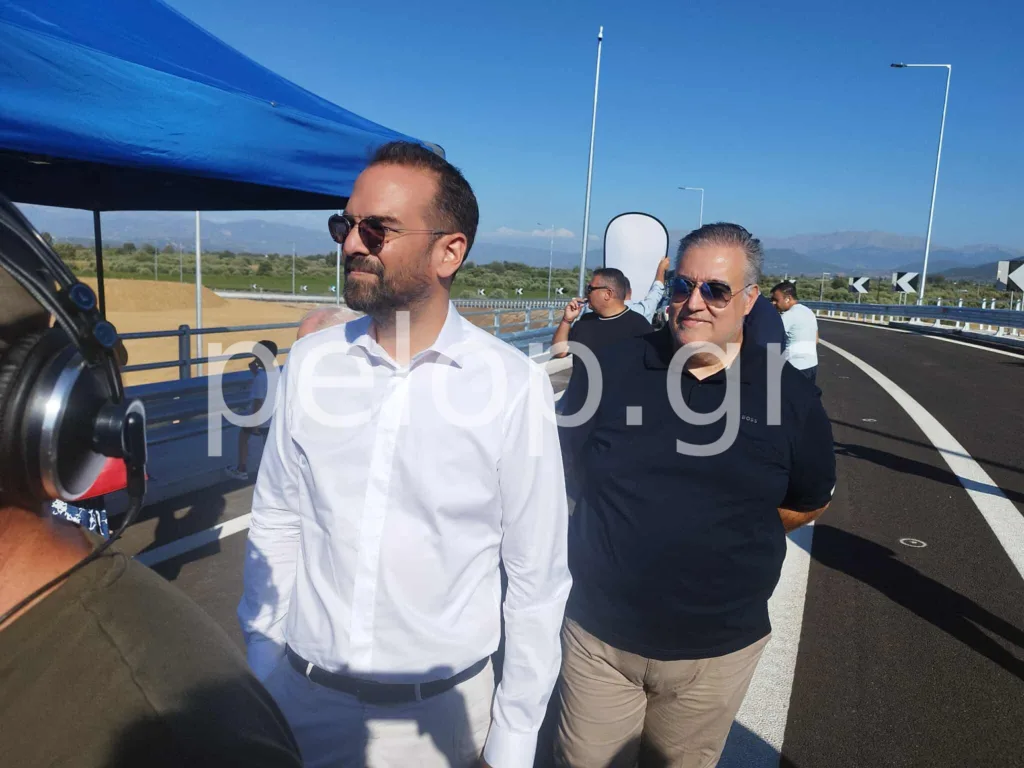 Πατρών-Πύργου: Η «Π» στα εγκαίνια - Μητσοτάκης: «Τα γεφύρια... της Άρτας ενίοτε τελειώνουν» ΦΩΤΟ-ΒΙΝΤΕΟ