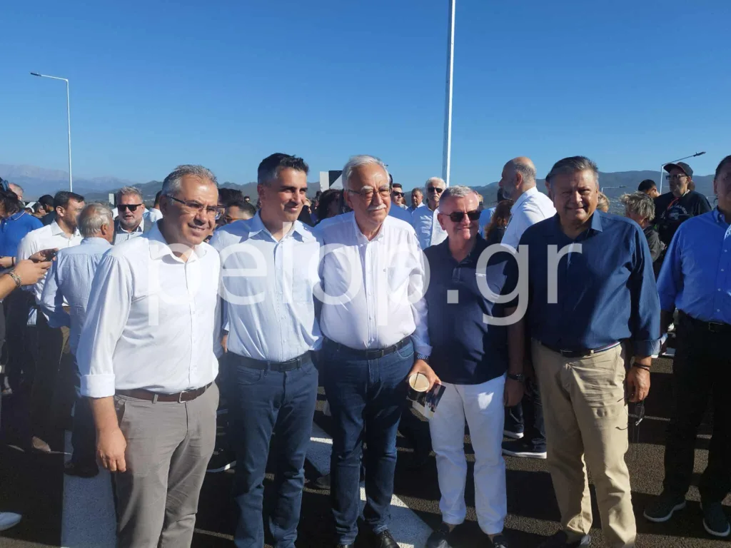 Πατρών-Πύργου: Η «Π» στα εγκαίνια - Μητσοτάκης: «Τα γεφύρια... της Άρτας ενίοτε τελειώνουν» ΦΩΤΟ-ΒΙΝΤΕΟ