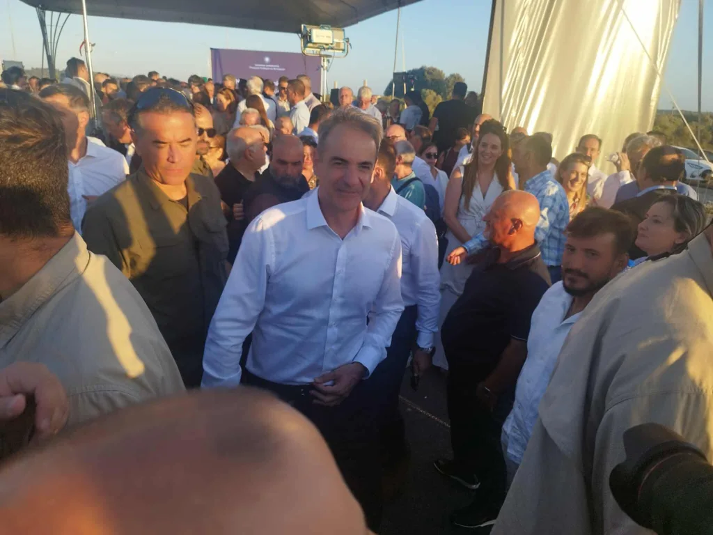 Πατρών-Πύργου: Η «Π» στα εγκαίνια - Μητσοτάκης: «Τα γεφύρια... της Άρτας ενίοτε τελειώνουν» ΦΩΤΟ-ΒΙΝΤΕΟ