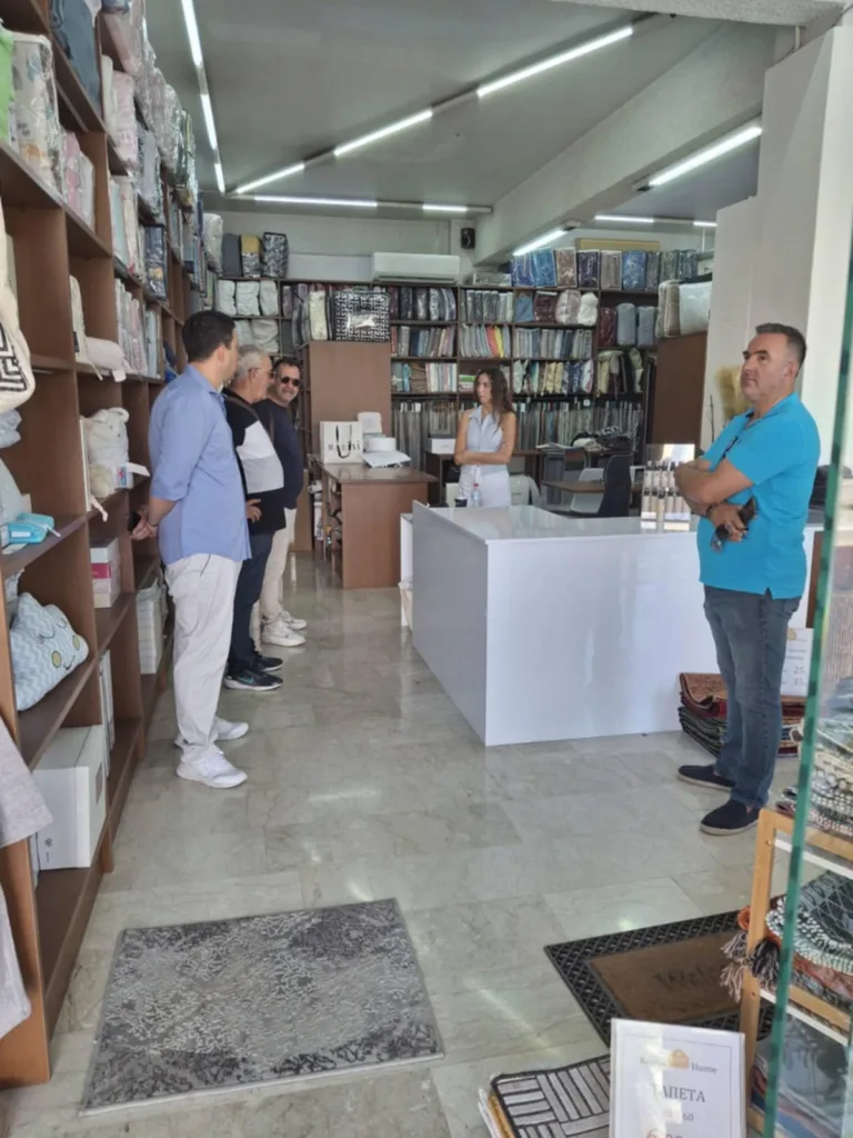 Πάτρα: Αυτοψία της νέας διοίκησης του Εμπορικού Συλλόγου σε εντοπισμένα σημεία του κέντρου της πόλης που γίνονται έργα ανακατασκευής