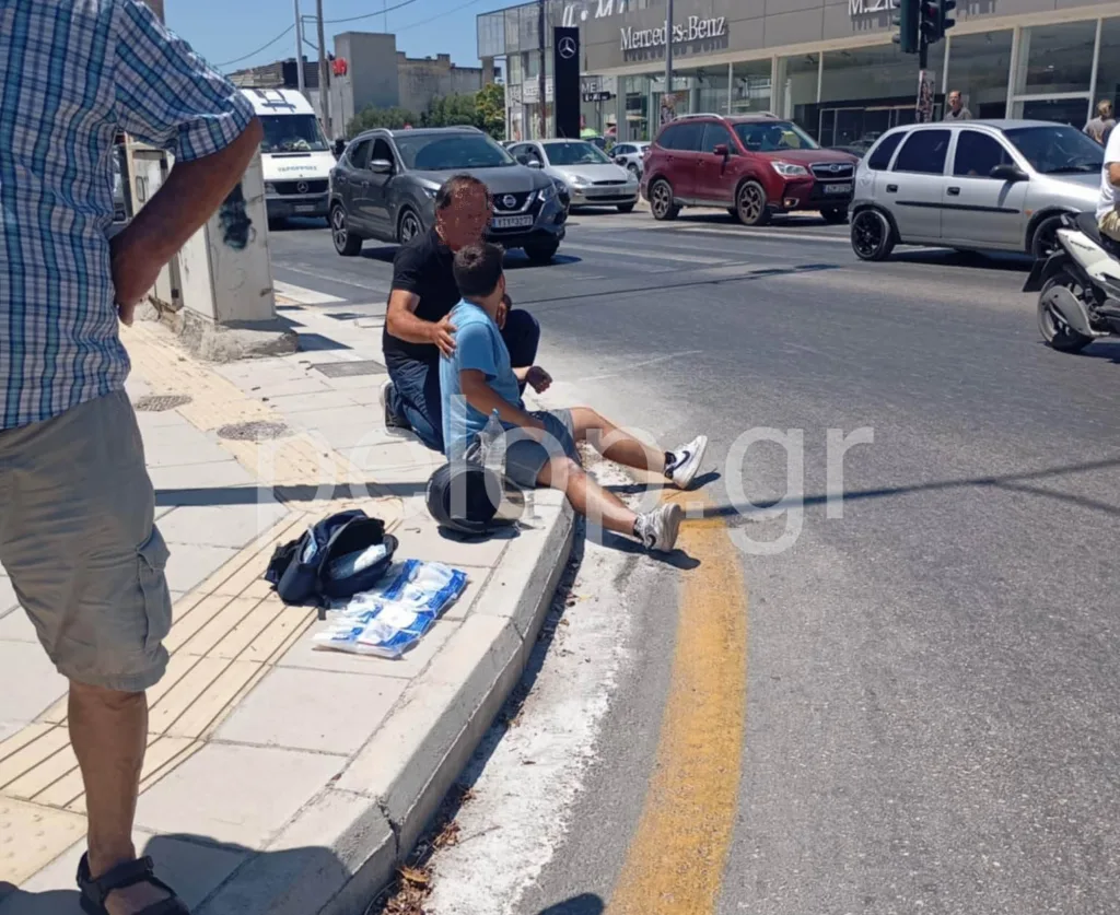 Πάτρα: Τροχαίο ατύχημα με δύο τραυματίες στα Μποζαΐτικα – Οδηγός ήθελε να φύγει ΦΩΤΟ