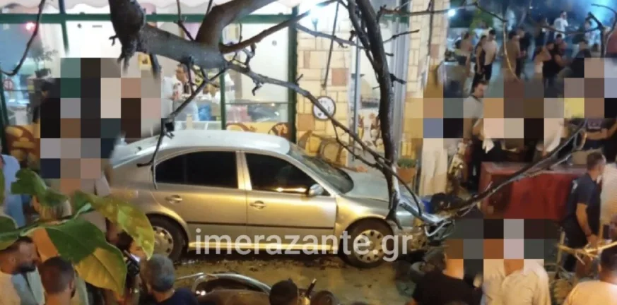Ζάκυνθος: Τρελή πορεία αυτοκινήτου σκόρπισε τον τρόμο στο πανηγύρι της Αγίας Μαύρας Ζάκυνθος: Τρελή πορεία αυτοκινήτου σκόρπισε τον τρόμο στο πανηγύρι της Αγίας Μαύρας