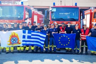 Πυροσβέστες από τη Μολδαβία υποδέχτηκε η Πυροσβεστική Υπηρεσία της ΒΙΠΕ Πατρών