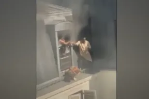 Ένας πραγματικός ήρωας στο Παρίσι: Άνδρας έσωσε οικογένεια σε φλεγόμενο διαμέρισμα ΒΙΝΤΕΟ