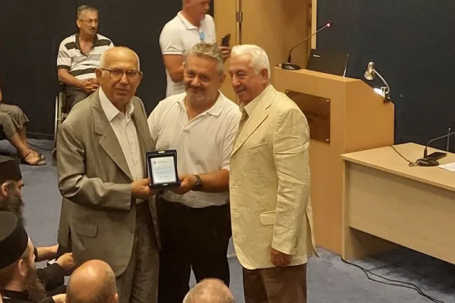 Συγκίνηση στην εκδήλωση για τον πρόσφυγα παιδίατρο Θεόδωρο Χατζηιωάννου