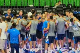 Παρουσία του Βαγγέλη Λιόλιου η προπόνηση της Εθνικής
